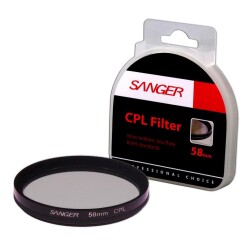 Sanger 58mm CPL Polarize Filtre - 1