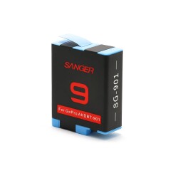 Sanger AHDBT-901 Gopro Hero 9 Batarya - 1