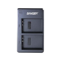 Sanger LP-E10 Canon İkili USB Şarj Aleti - 2