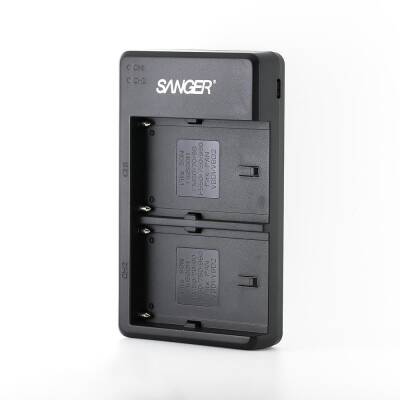 Sanger NP-F970 Sony İkili USB Şarj Aleti - 1