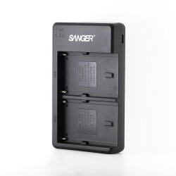 Sanger NP-F970 Sony İkili USB Şarj Aleti - Sanger