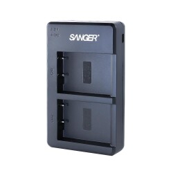 Sanger NP-W126 Fujifilm İkili USB Şarj Aleti - Sanger