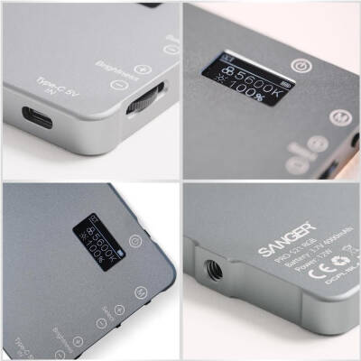 Sanger PRO-S21 v2 RGB Led Video Efekt Işığı - 2