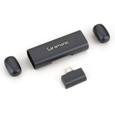 Saramonic Air SE Type-C 2 Kişilik Kablosuz Yaka ve El Mikrofonu - 2
