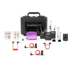 Saramonic K9 Digital Duo UHF Kablosuz Mikrofon Sistemi - 5