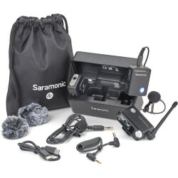 Saramonic Ultra 03 ( RX9+TX9+TX9+2x LAVALIER MIC.- Siyah) - Saramonic