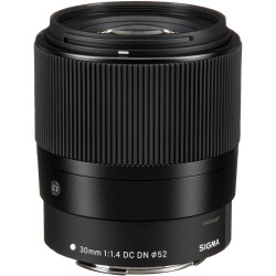 Sigma 30mm F1.4 DC DN Lens (Canon M Bayonet) - 1