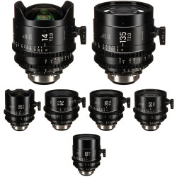 Sigma T1.5/T2 Cine FF High-Speed Art Prime 7-Lens Set - 1