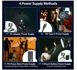 Sirui CX150 100W Bi-Color LED Video Işığı - 6