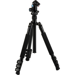Sirui ET-2004 + E-20 Profesyonel Alüminyum Tripod Kiti - Sirui