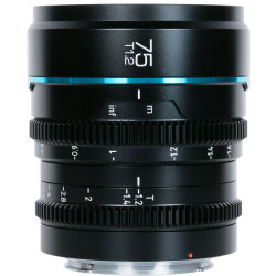 Sirui Night Walker 75mm T1.2 S35 Cine Lens (FUJIFILM X, Black) - 1