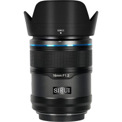 Sirui Sniper 16mm f1.2 Autofocus Lens (Sony E, Black) - Sirui