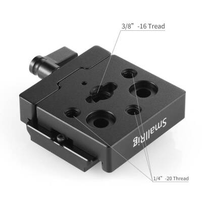 SmallRig 2280 Hızlı Açma Kelepçesi ve Plakası (Arca tipi Uyumlu) - 5
