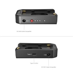 SmallRig 3168B NP-F Pil Adaptörü Montaj Plakası - 3