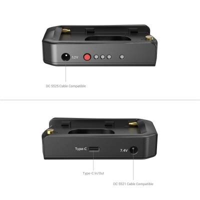 SmallRig 3168B NP-F Pil Adaptörü Montaj Plakası - 3
