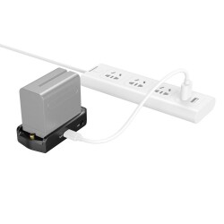 SmallRig 3168B NP-F Pil Adaptörü Montaj Plakası - 4