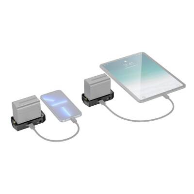 SmallRig 3168B NP-F Pil Adaptörü Montaj Plakası - 5
