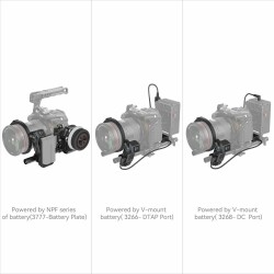 SmallRig 3781 Masifiz Kablosuz Follow Focus Temel Kiti - 4