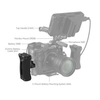 SmallRig 4015 Yan Kol 1/4 Vidalı - 5