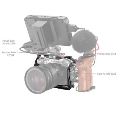 SmallRig 4135 FUJIFILM X-T5 için Çok İşlevli Kafes - 5