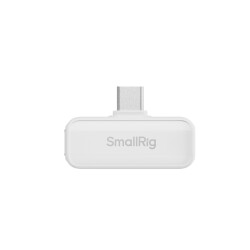 SmallRig 4706 S60 Kablosuz Mikrofon (Beyaz / USB-C Versiyonu) - 5