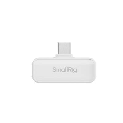 SmallRig 4706 S60 Kablosuz Mikrofon (Beyaz / USB-C Versiyonu) - 5