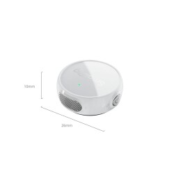 SmallRig 4706 S60 Kablosuz Mikrofon (Beyaz / USB-C Versiyonu) - 3