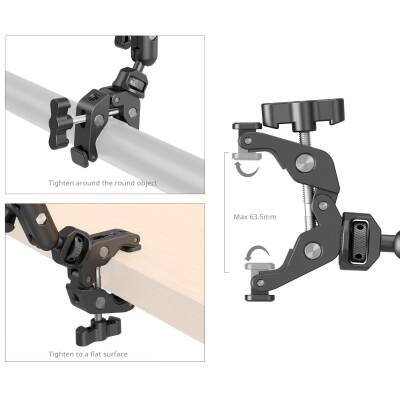 SmallRig 4766 Masaüstü Sihirli Kol Yengeç Kelepçesi Kiti - 5