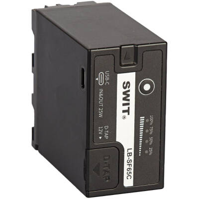 SWIT 65Wh 7,2V L SerisiNP-F Pil, D-Tap ve USB Type-C GirişÇıkış - 1