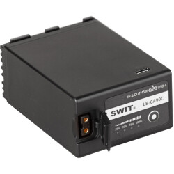SWIT 90Wh14,4V Canon BP-A Serisi Pil, D-Tap ve USB Type-C GirişÇıkış - Swit (1)