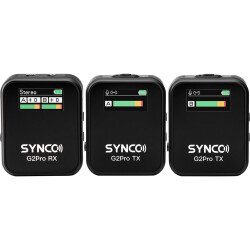 Synco G2A2 Pro 2 Kişilik Kablosuz Mikrofon Sistemi - 3