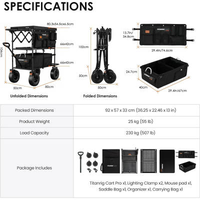 Tarion Titanrig Cart Pro - 5