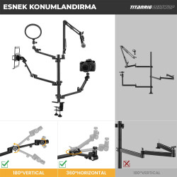 Tarion Titanrig Desktop Set - 3
