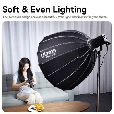 Ulanzi 90cm Bowens Mount Parabolic Softbox L055 - 2