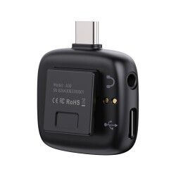 Ulanzi A30 Tiny 2 Kişilik Mikrofon Seti - Siyah - 3