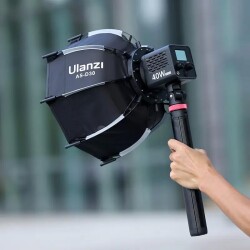 Ulanzi AS-D30 30cm Mini Bowens Montajlı ve Izgaralı Sekizgen Softbox - Ulanzi (1)