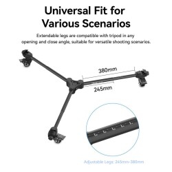 Ulanzi AT-02 Taşınabilir Tripod Dolly - 3