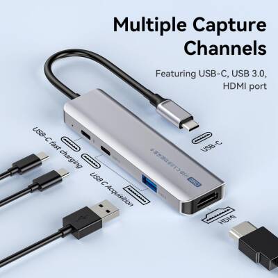 Ulanzi C060 USB-C Multifunctional Video Capture Card - 4