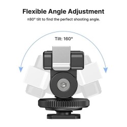 Ulanzi CA22 DJI Osmo Action 3/4 İçin Cold Shoe Adaptörü - 4