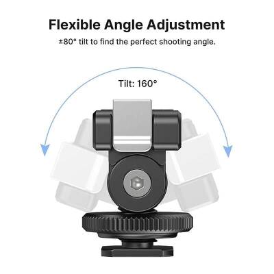 Ulanzi CA22 DJI Osmo Action 3/4 İçin Cold Shoe Adaptörü - 4