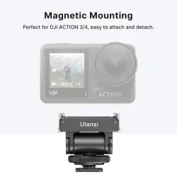 Ulanzi CA22 DJI Osmo Action 3/4 İçin Cold Shoe Adaptörü - 5