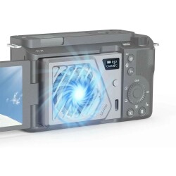 Ulanzi CA25-S Sony/Fujifilm/Canon/Nikon Kameralar İçin Soğutma Fanı - Ulanzi (1)