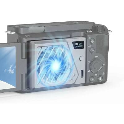 Ulanzi CA25-S Sony/Fujifilm/Canon/Nikon Kameralar İçin Soğutma Fanı - 2