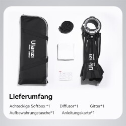 Ulanzi DS60 60cm Bowens Mount Octagon Softbox L067 - 3