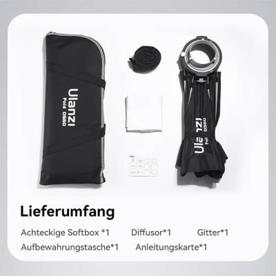 Ulanzi DS60 60cm Bowens Mount Octagon Softbox L067 - 3