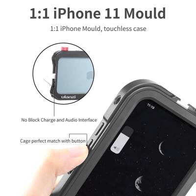 Ulanzi Iphone 11 Pro için Metal Vlog Çerçeve - 2