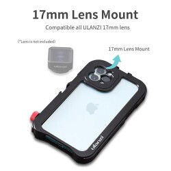 Ulanzi Iphone 11 Pro için Metal Vlog Çerçeve - 3