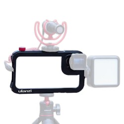 Ulanzi Iphone 11 Pro için Metal Vlog Çerçeve - Ulanzi