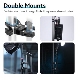 Ulanzi LC01 Işık Standı İçin Super Clamp - 3