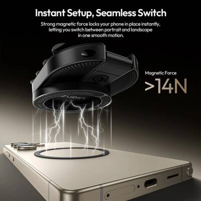 Ulanzi MA39 MagLock Mini Vakumlu Manyetik Telefon Tutucu - S002 - 4